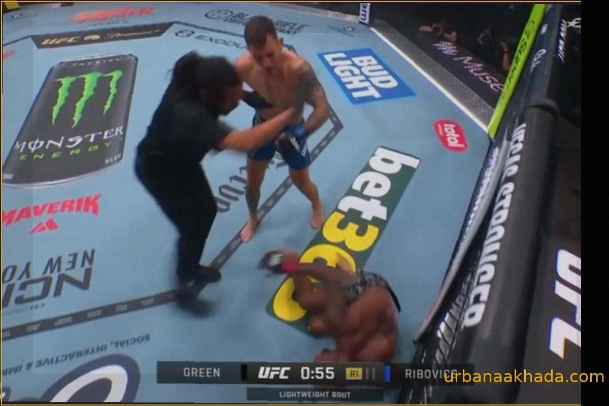 UFC 332: Esteban Ribovics нокаутировал King Green